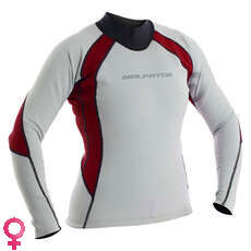 Neil Pryde Womens ELITE 1mm Firewire Wetsuit Top - Grey/Plum Neil Pryde Womens ELITE 1mm Firewire Wetsuit Top - Grey/Plum