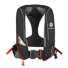 Crewsaver Crewfit 180N Pro Lifejacket - Black - Automatic Harness