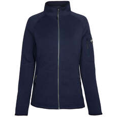 Gill Womens Knit Fleece Jacket  - Navy