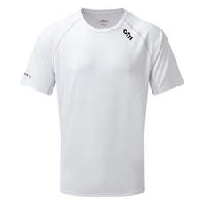 Gill Race Short Sleeve T-Shirt - White Gill Race Short Sleeve T-Shirt - White