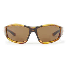 Gill Race Bi-Focal Sunglasses - Woodgrain Amber