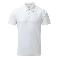 Gill Mens UV Tec Polo  - White