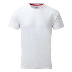 Gill Mens UV Tec Crew Neck T-Shirt  - White