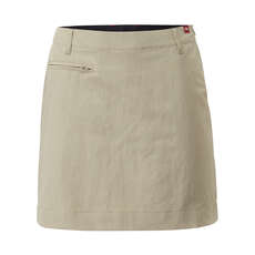 Gill Womens UV Tec Skort 2023 - Khaki