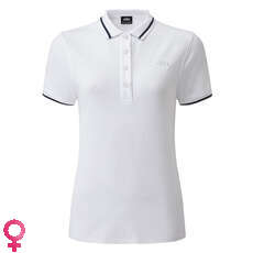 Gill Womens Helford Polo Shirt - White Gill Womens Helford Polo Shirt - White