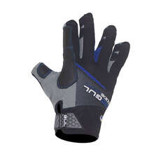 Gul Junior Winter Short Finger Sailing Gloves 2023 - Black/Blue