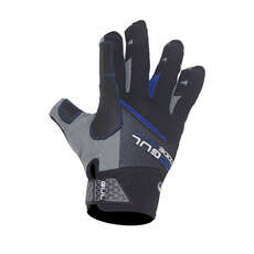 Gul Junior Winter Short Finger Sailing Gloves  - Black/Blue