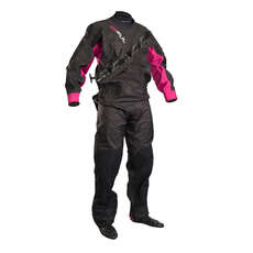 Gul Womens DARTMOUTH Drysuit - Black/Pink - FREE UNDERSUIT