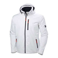 Helly Hansen Hooded Crew Midlayer Jacket - White