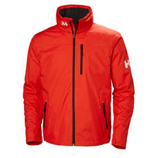Helly Hansen Hooded Crew Midlayer Jacket - Cherry Tomato
