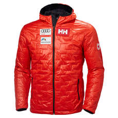 Helly Hansen Lifaloft Hooded Insulator Jacket - Grenadine Logo Helly Hansen Lifaloft Hooded Insulator Jacket - Grenadine Logo