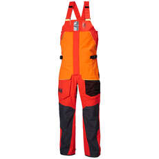Helly Hansen Skagen Offshore Bib Sailing Trousers - Blaze Orange
