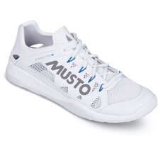 Musto Dynamic Pro II Sailing Shoes - Triple White / Reflective