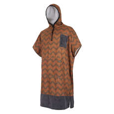 Mystic ALLOVER Print Poncho / Fleece / Changing Robe - Seal Brown Mystic ALLOVER Print Poncho / Fleece / Changing Robe - Seal Brown
