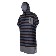 Mystic ALLOVER Print Poncho / Fleece / Changing Robe - Black/Grey Mystic ALLOVER Print Poncho / Fleece / Changing Robe - Black/Grey