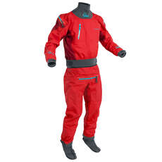 Palm Atom Paddling / Kayaking Drysuit  - Flame/Chilli