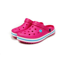 TWF Sharkies Lighweight Beach Shoe / Cloggs - Pink/Turquoise