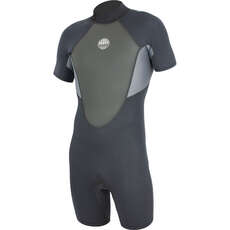 Alder Impact 3/2mm Backzip Shorty Wetsuit - Black - WS21MIS Alder Impact 3/2mm Backzip Shorty Wetsuit - Black - WS21MIS