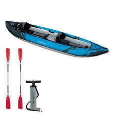 Aquaglide Chinook 120 - 2 Man Inflatable Kayak Package - Paddles & Pump Aquaglide Chinook 120 - 2 Man Inflatable Kayak Package - Paddles & Pump