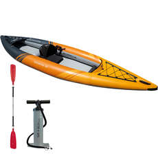 2023 Aquaglide Deschutes 130 Deluxe - Lightweight 1 Man Inflatable Kayak Package