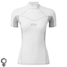 Gill Womens Pro Rash Vest Short Sleeve - White - 5021W Gill Womens Pro Rash Vest Short Sleeve - White - 5021W