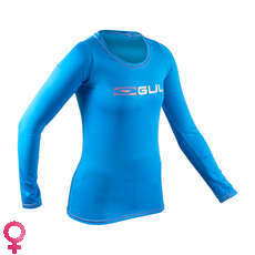 Gul Women Long Sleeve Tee Fit Rashvest - Blue - RG0370-B7 Gul Women Long Sleeve Tee Fit Rashvest - Blue - RG0370-B7