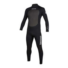 Mystic Brand 3/2mm Back-Zip Flatlock Wetsuit - Black Mystic Brand 3/2mm Back-Zip Flatlock Wetsuit - Black