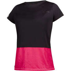 Mystic Womens Diva Shortsleeve Quickdry Top  - Azalea