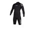 Mystic Star 3/2mm Double Front-Zip Long Arm Shorty Wetsuit - Black