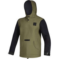 Mystic Voltage Sweat 4mm Neoprene Hoody - Brave Green