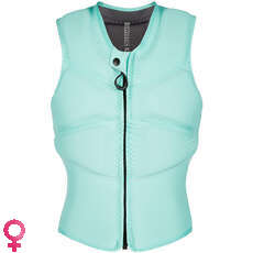Mystic Womens Star Kite Surfing Front-Zip Impact Vest - Mist Mint Mystic Womens Star Kite Surfing Front-Zip Impact Vest - Mist Mint