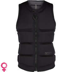 Mystic Womens STAR Wake Boarding Front-Zip Impact Vest - Black