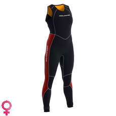 Neil Pryde Womens ELITE 3mm Firewire Long Jane Wetsuit - Black/Plum