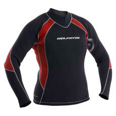 Neil Pryde Womens ELITE 3mm Firewire Wetsuit Top  - Black Plum