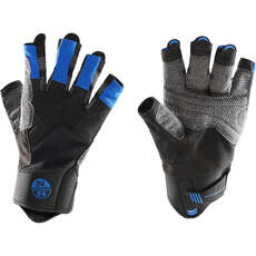 North Sails Sailing Gloves - Black/Blue - 27M710