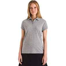 North Sails Womens UVP 40+ Polo - Grey Melange - 27W100