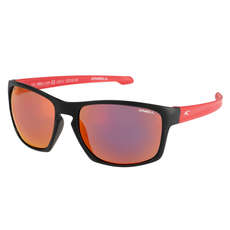 ONeill ONS Krui Polarised Sunglasses - Solid Smoke / Red Mirror