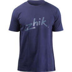 Zhik Cotton T-Shirt - Navy Blue - ATE-0730
