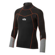 2023 Gill Junior Zentherm Wetsuit Top - Black - 5001J