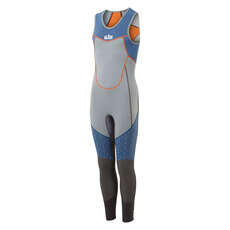 Gill Junior Zenlite Skiff Sailing Wetsuit - Steel Grey / Ocean