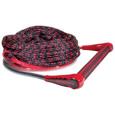 Connelly Launch 75 Feet EVA Handle with Poly E Mainline Package - Red