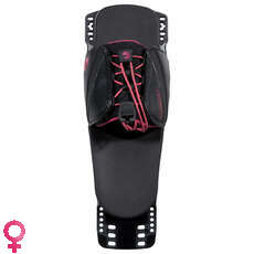 Connelly Womens Lace Adjustable Rear Toe Plate Waterski Binding - Black