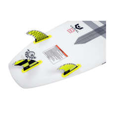 Hyperlite 4.5 Carbon Surf Fin Set with Key