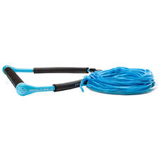 Hyperlite CG Handle with 65ft Maxim Wakeboard Tow Rope - Blue