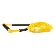 Hyperlite CG Handle with 65ft Maxim Wakeboard Tow Rope - Yellow