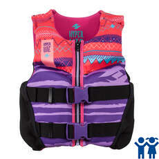Hyperlite Youth Indy Wakeboard Vest - Black/Pink Hyperlite Youth Indy Wakeboard Vest - Black/Pink
