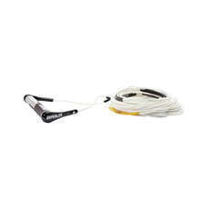 Hyperlite SG Handle with 70ft Fuse Wakeboard Tow Rope - White