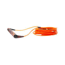 Hyperlite SG Handle with 80ft A-Line Wakeboard Tow Rope - Orange