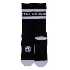 Radar Crew Socks - Black Radar Crew Socks - Black