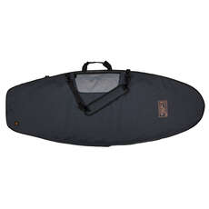 Ronix Dempsey 3D Finbox Extra Padded Surf Case - Charcoal/Orange